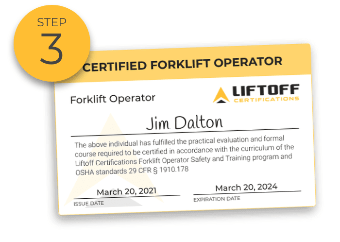 Forklift Certification Online | OSHA Safety and Training Operator Course