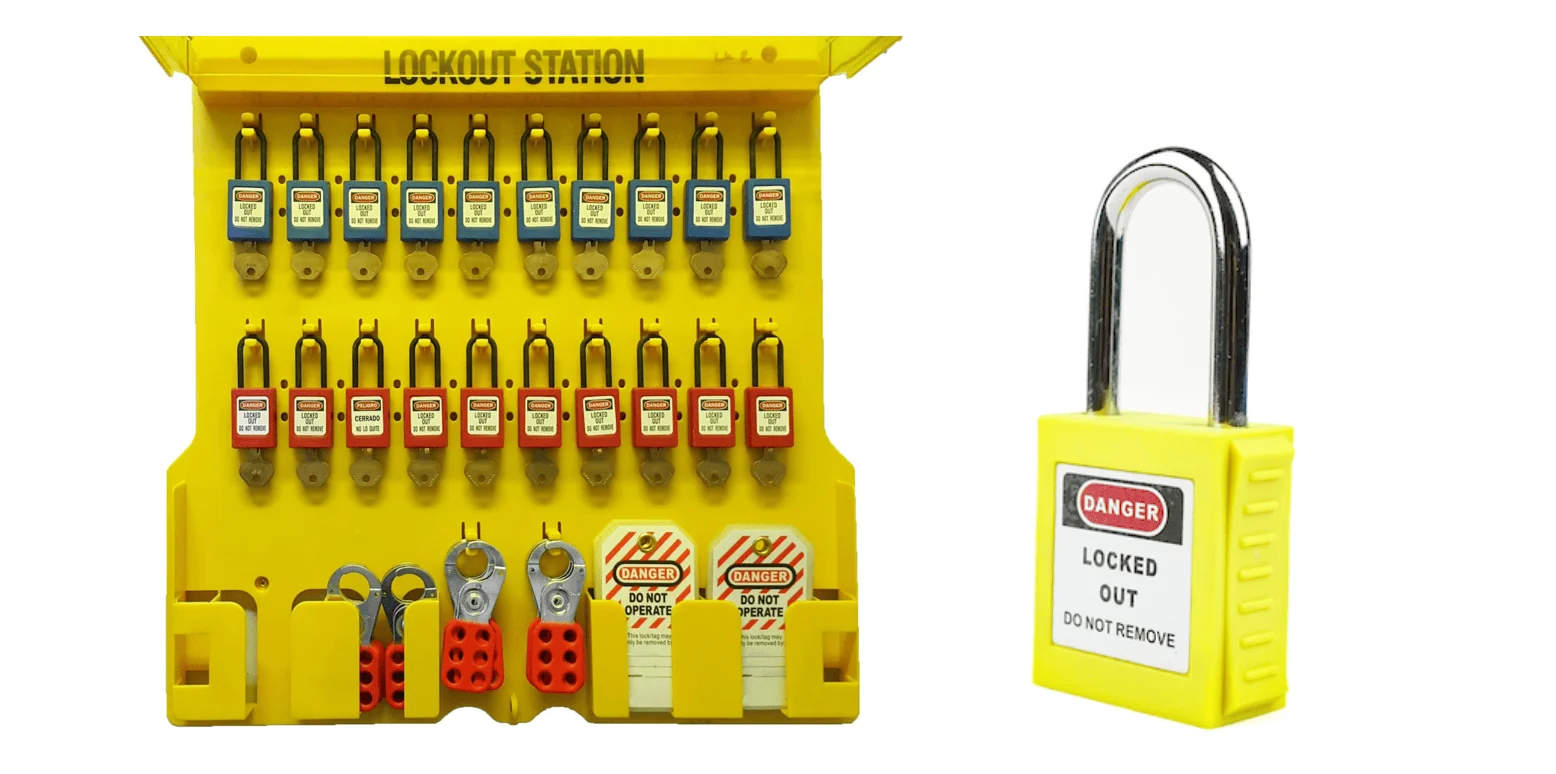 Types of loto devices covered
